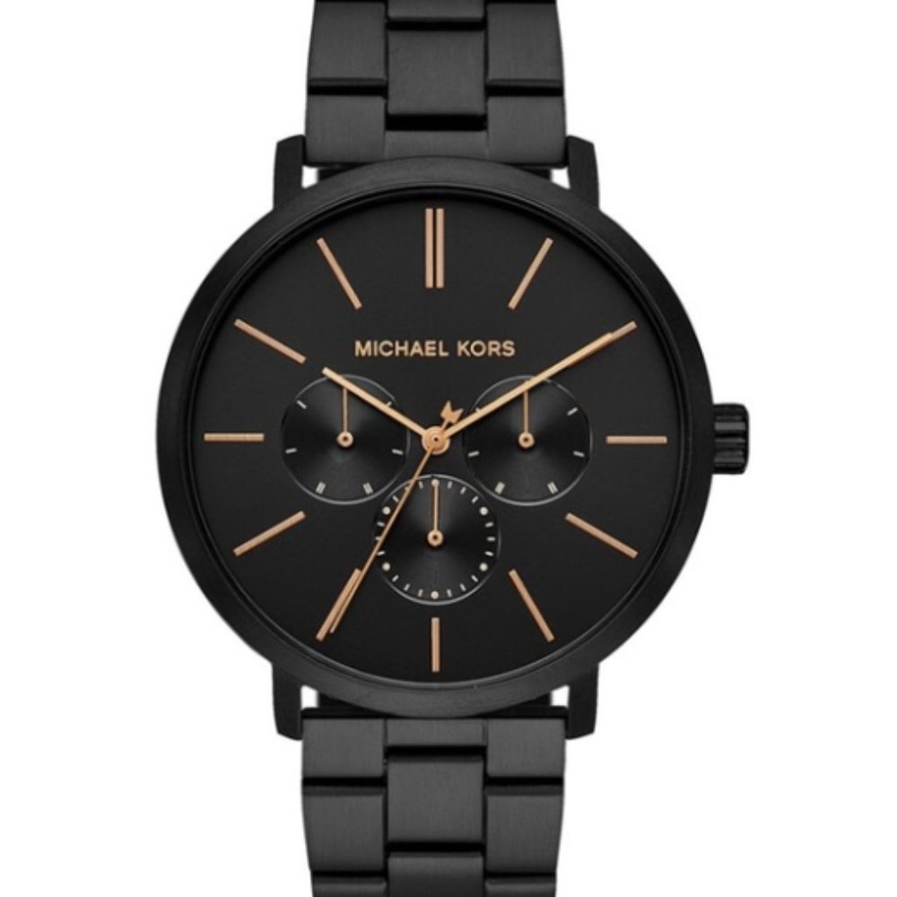 Men's Blake Black Stainless Steel Watch